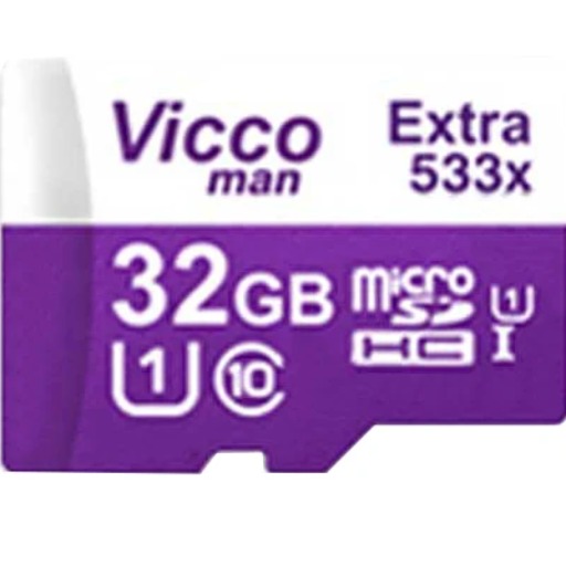 کارت حافظه microSDHC ویکو من مدل Extre 533X کلاس 10 استاندارد UHS-I U1 سرعت 80MBps ظرفیت 32 گیگابایت