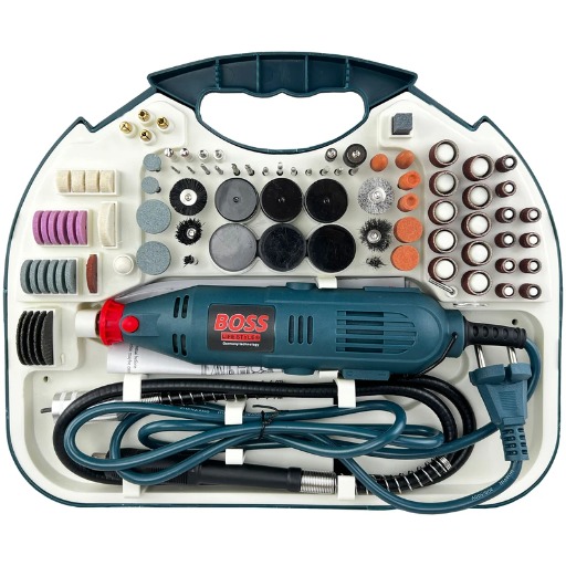 فرز انگشتی مینیاتوری و حکاکی باس مدل DIE-GRINDER مجموعه 200 عددی